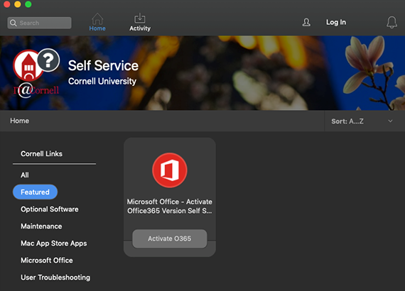 Office 365 Upgrade - Mac Self Service app