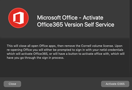 activate office for mac office 365