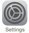 Settings icon from iOS