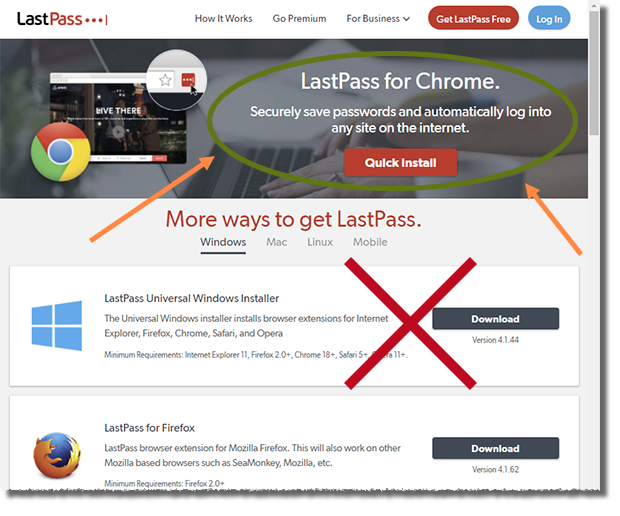 lastpass browser extension