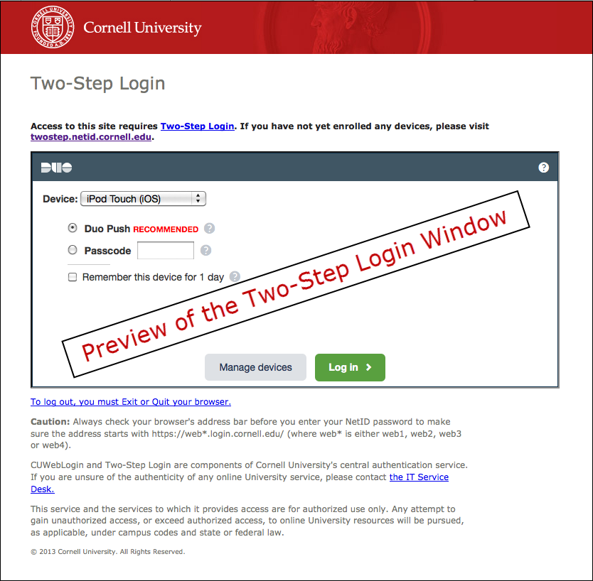 takenote cornell login