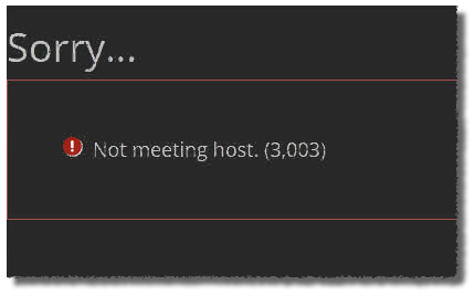 Zoom Problem Not Meeting Host Error Message It Cornell