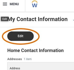 Step 3 to change privacy flag for phone number in Workday