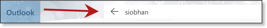 The search bar appears at the top of the screen