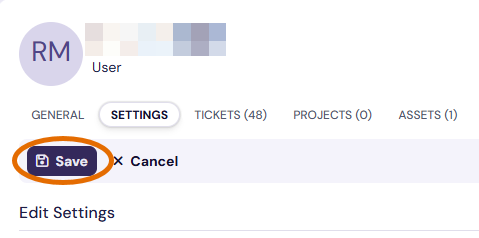 "Save" button circled.