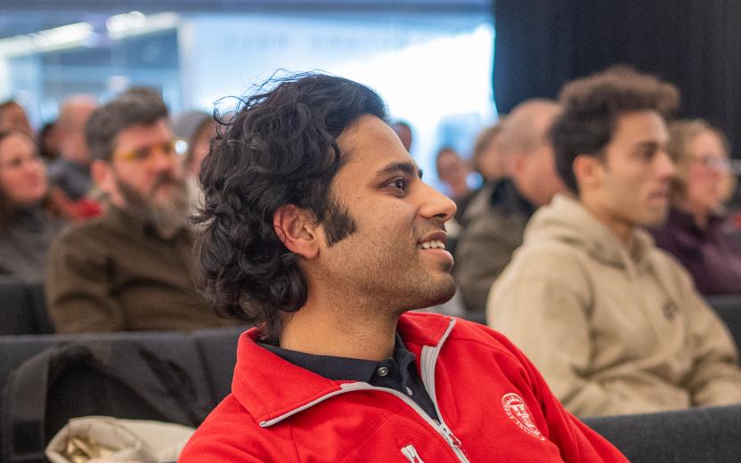 Audience at the first AI Innovation Lab Demo Day January 2025