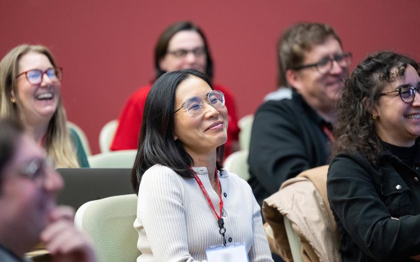 Participants in audience.