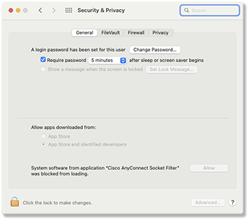 Cisco Security Privacy Window