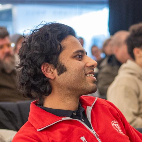 Audience at the first AI Innovation Lab Demo Day January 2025