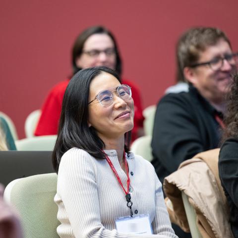 Participants in audience.