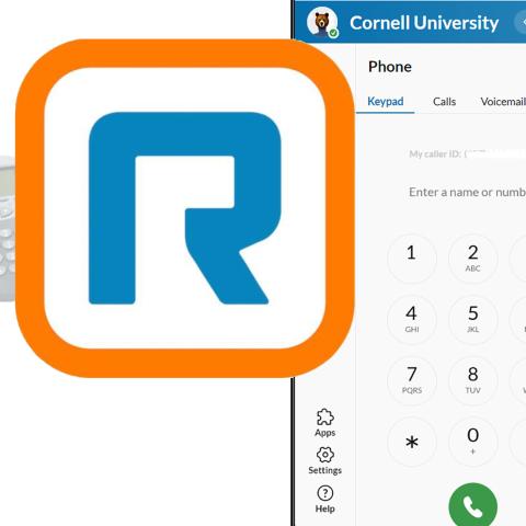 a disappearing Avaya phone replaced by a RingCentral desktop dial pad