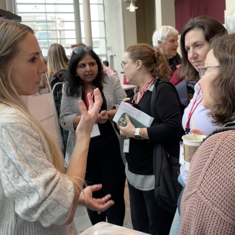 Poster session at Emerging Tech Dialogue Event